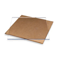 3mm Thickness Mini Transparent Acrylic Board Shutter Hardware Plate Clay Acrylic For Plexiglass Perspex Sheet Tools 5x5cm/6x6cm