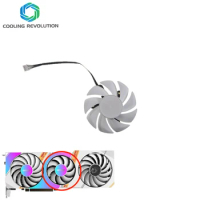 4Pin Cooler Fan Replace For COLORFUL GeForce RTX 3080 3070 3060 Ti iGame Ultra OC White RTX3080 RTX3070 Graphics Card Fan