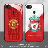 Manchester United F.C., Dành cho OPPO A75 2017Ốp Điện Thoại Kính Cường Lực Câu Lạc Bộ Bóng Đá, Liver