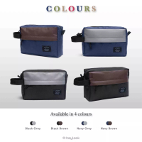 Pouch clutch bag pria wanita classic heylook