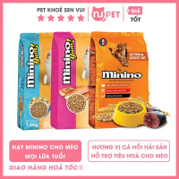 Thức ăn hạt Minino cho mèo mọi lứa tuổi Nupet | Hạt cho mèo bổ sung dinh dưỡng Minino