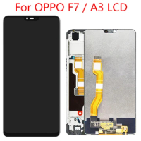 6.23 inch OPPO A3 F7 LCD monitor with bezel OPPO F7 CPH1819 CPH1821 A3 CPH1837 display touch screen assembly