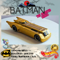 Hot Wheels Fantasy Cars 2023 The Animated Series Batmobile Mainan Mobil Diecast Fantasi Film Animasi