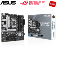 NEW B760 For ASUS PRIME B760M-A D4 LGA 1700 DDR4 Motherboard B760 Supports CPU i5 13400f i3 12100f 12400f