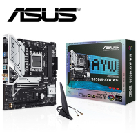 華碩 B650M-AYW WIFI 主機板+AMD R7 7700 MPK(裸裝含風扇)【8核/16緒】 中央處理器(M+C組合包)
