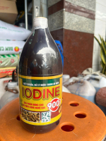 Iodine 9000, diệt Khuẩn Vuông Nuôi thẻ, Xử lí Tôm đỏ thân, , TÔm Bị mòn Đuôi, TÔm Bị đóng KHối đèn, 