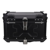 New Style 50L Multifunction Motorcycle Tail Box Luggage Box Aluminium Alloy High Capacity Waterproof