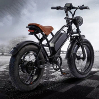 Wholesale Custom 1000w 48v Fast Speed E Bike Full Suspension MTB Ebike 20'' Fat Tyer Electric Motor Bike For Adults