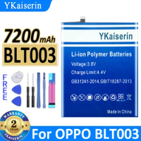 YKaiserin 7200mAh Replacement Battery for OPPO BLT003 Realme Pad Mini Wi-Fi Realme Pad Mini 4G/LTE RMP2105 Batterie Warranty