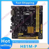 H81M-P LGA 1150 H81 2×DDR3 16GB PCI-E 2.0 2×SATA III USB3.0 HDMI Mini iTX