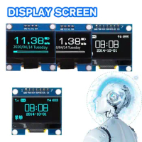 1.3" Oled Electronic Screen Display Module White/blue I2c Communicate 4/7pin 128x64spi/iic C3s8