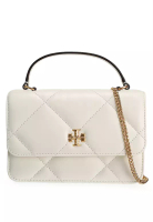 Tory Burch Kira 絎縫迷你鍊條提柄銀包
