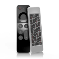 W3 2.4G Wireless Voice Air Mouse Remote Control Controller With Gyro Sensing Game Keyboard For X96 H96 MAX A95X TV Box