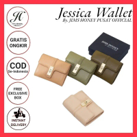 New Dompet Mini Jessica Wallet Jims Honey Free Box / Dompet Lipat Kecil Lucu Murah / Dompet Fashion 