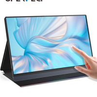 UPERFECT 15.6inch Touch Portable Monitor USB C HDMI Touchscreen Display With Battery For Samsung DEX EMUI Laptop Switch PS4 PS5