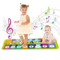Dễ dàng Giáo Dục Sớm Thảm đàn piano âm nhạc Đa chức năng Đàn Organ Điện Tử Thảm nhảy bàn phím trên s