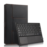 Tab M10 Plus FHD 10.3 Bluetooth Keyboard Case for Lenovo Tab M10 TB-X605F TB-X605L Tablet Magnetic Cover PU Leather Stand Shell