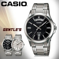 CASIO 卡西歐 指針男錶 不鏽鋼錶帶 生活日常防水 MTP-1381D-1A