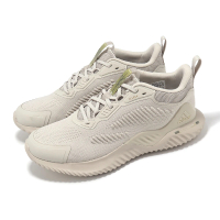【adidas 愛迪達】慢跑鞋 Alphabounce Beyond 男鞋 米白 緩衝 透氣 健身 多功能 運動鞋 愛迪達(HP2636)