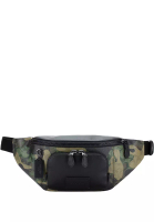 Coach Coach Mens Track Belt Bag In Signature Canvas With Camo Print - Green