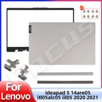 New Case For Lenovo Ideapad 5 14ARE05 14ITL05 14ALC05 14IIL05 2020/2021 LCD Back Cover Front Bezel Hinges Hingecover