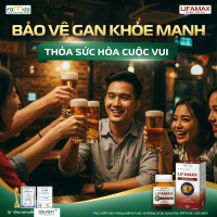[Bảo Hành] Lifamax Hỗ Trợ Thải Độc Giải Pháp Cho Người Uống Bia Rượu Hộp 30 viên