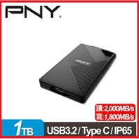 PNY RP60 1TB USB 3.2 Type-C 高速外接式SSD