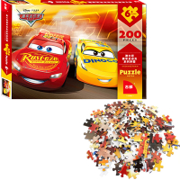 【TDL】CARS汽車總動員閃電麥坤拼圖玩具組200片 627627(平輸品)