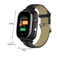 Stylish Rechargeable GPS Positioning Lose-Proof Elderly Smartwatch Blood Pressure 30W Camera Smartwatch Christmas Gift