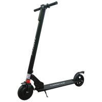 【CARSCAM】LED大燈鋁合金6.5吋智能折疊電動滑板車(贈手機支架+滑板車提袋)