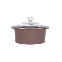 【NEOFLAM】Motus系列20cm陶鍋-灰咖啡-20cm陶鍋-紫色