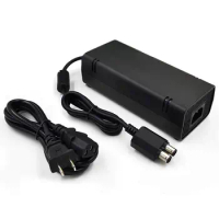 FULL-for Xbox 360 Slim AC Adapter Power Supply Brick Power Supply 135W Power Supply Charger Cord for Xbox 360 Slim Console 100-1