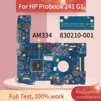 830210-001 830210-501 For HP Probook 241 G1 AM334 Laptop motherboard 6050A2735801 with 2gb ram DDR3 Notebook Mainboard