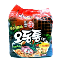 韓國 不倒翁 海鮮風味烏龍拉麵 5袋入 海鮮烏龍麵
