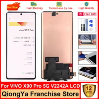 100% Original 6.78" AMOLED x90 pro Display For VIVO X90 Pro 5G V2242A Without Frame LCD and Touch Screen Digitizer Assembly Part