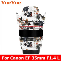 Decal Skin For Canon EF 35mm F1.4 L USM Camera Lens Sticker Vinyl Wrap Anti-Scratch Protective Film Coat EF 35 F/1.4 1.4 EF35