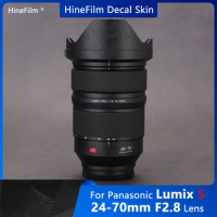 Lumix 2470 F2.8 Lens Decal Skins 24-70 F2.8 Wrap Cover Film for Panasonic LUMIX S PRO 24-70mm F2.8 Premium Sticker
