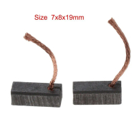 Berus Karbon, Berus Motor, 2pcs, Untuk Penggantian Elektrik, 7x8x19mm
