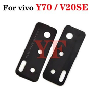 10pcs For VIVO Y70 V20SE Y3 Y30 Y50 Y51S Y52S Y31S Y70S Y3 Y20 V20 Pro Back Rear Camera Lens Glass Replacement