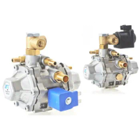 CNG Pressure Reducer TOMASETTO Model AT12 Standard and AT12-Super with Solenoid Valve for Automobile Sequential Injection System