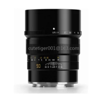 TTArtisan 90mm F1.25 Full Fame Favored Focal Length Camera Lens for E/Z/RF/GFX/X1D Sony E-Mount A7 A7II A7R A7S A9 A7C