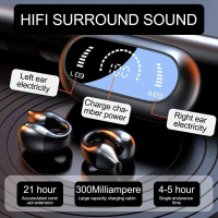 EASTVITA Earbuds TWS Bluetooth 5.3 HiFi Surround Ergonomic 300mAh - S03