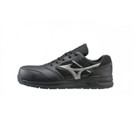 Mizuno LS II [F1GA213409] 男女 工作鞋 安全鞋 塑鋼頭 防護鞋 寬楦 反光 耐油 止滑 黑銀