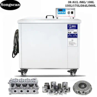 Industrial Ultrasonic Cleaner DPF Metal Engine Parts Oil Rust Degreaser Cleaning Power Adjustment Ultrasound Washing Machine