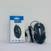 MOUSE USB KABEL LED 1.2M MOUSE GAMING KABEL USB LED RGB RAINBOW GROSIR