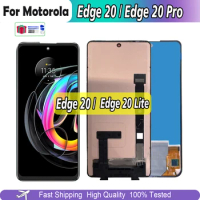 6.7" Original OLED For Motorola Edge 20/20 pro LCD Display Touch Screen For Motorola Edge 20 Lite LCD Sensor Digiziter Replace