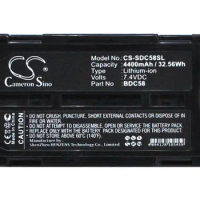 Replacement Battery for Sokkia GRX1 GPS receivers, GRX1 Receivers, GRX1-GPS Receivers, GRX2 Receivers, NET05 4400mAh / 32.56Wh