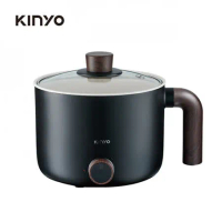 【KINYO】多功能陶瓷美食鍋 FP-0876 (黑)