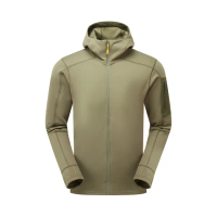 【RAB】Modulus Hoody 快乾排汗彈性保暖連帽外套 男款 淺卡其 #QFG15