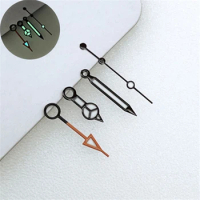 7.8mm 12.5mm 13mm Watch Hands Pointers Set Ice Blue Green Luminous Hands For NH34 NH35 NH36 4R35 4R36 Movement Watch Parts